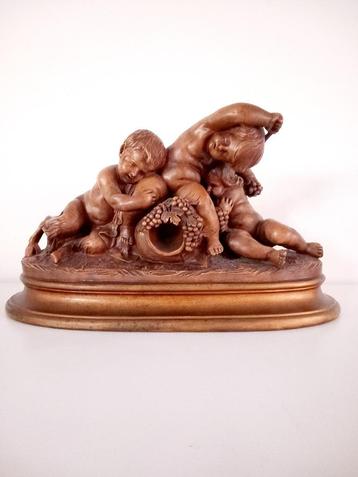 Italiaans terracotta sculptuur  beschikbaar voor biedingen