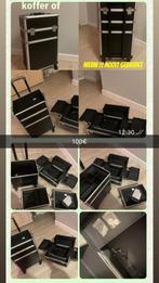 Make up koffer/ NailArt koffee, Ophalen, Zwart, Nieuw, Met slot