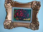 Rode bloemen in pot, Antiek en Kunst, Ophalen