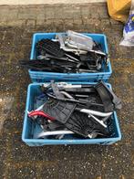 Partij rolstoel voetsteunen, Ophalen of Verzenden, Inklapbaar, Gebruikt, Duwrolstoel