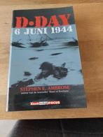 D-Day 6 juni 1944 Stephen E. Ambrose boek, Livres, Guerre & Militaire, Comme neuf, Enlèvement ou Envoi