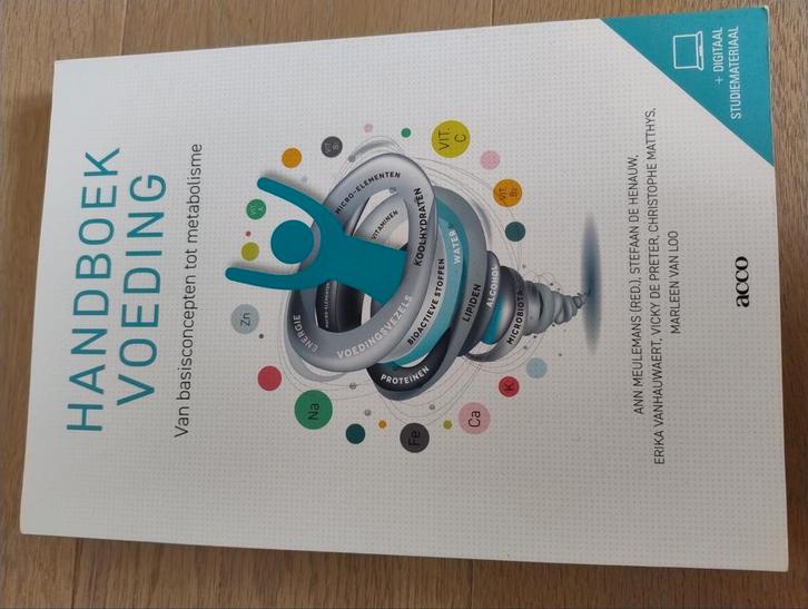 Marleen Van Loo - Handboek voeding, Boeken, Romans, Zo goed als nieuw, Ophalen