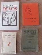 4 Boeken reinaart  ( Reinaard reineart reynaerde ) de Vos, Verzenden
