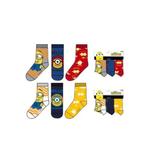 3 paar Minions Sokken - Disney - Maat 23/26 - 27/30 - 31/34, Disney, Nieuw, Ophalen of Verzenden, Jongen
