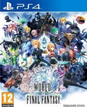 PS4 World of Final Fantasy-game.