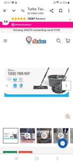 Izi clean turbo twin mop, Maison & Meubles, Produits de nettoyage, Enlèvement, Mop ou Serpillière