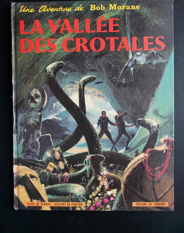 BOB MORANE 1969 EO La vallée des crotales état correct, Livres, BD, Enlèvement ou Envoi