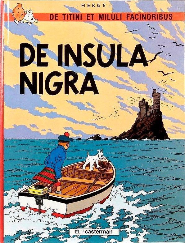Kuifje „De Zwarte Rosten”  Latijnse editie „De insula nigra”, Verzamelen, Stripfiguren, Nieuw, Boek of Spel, Kuifje, Ophalen of Verzenden