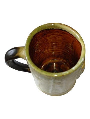 Beker van geglazuurd aardewerk - Blason „Genly” gesigneerd s beschikbaar voor biedingen