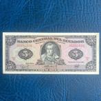 Ecuador - 5 Pesos 1988 - Pick 113e - UNC, Postzegels en Munten, Bankbiljetten | Amerika, Los biljet, Ophalen of Verzenden, Zuid-Amerika