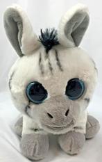 Ty Beanie Boos Stripes ezel Glitterogen pluche knuffel 25cm, Kinderen en Baby's, Verzenden, Zo goed als nieuw
