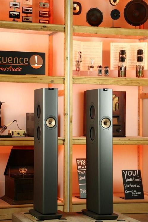 KEF LS60 / LS 60 Wireless Kleur/type anders? Dealergarantie!, Audio, Tv en Foto, Luidsprekerboxen, Zo goed als nieuw, Front, Rear of Stereo speakers