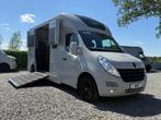 RENAULT MASTER 2014 DUB CAB 5 STX HORSEBOXES AUTOMAAT 192dKM, Ophalen, Gebruikt, Overige materialen, Overige typen