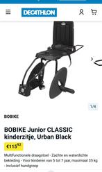 Siège arrière de vélo pour enfant Bobike Junior, Vélos & Vélomoteurs, Accessoires vélo | Sièges de vélo, Comme neuf, Repose-pieds