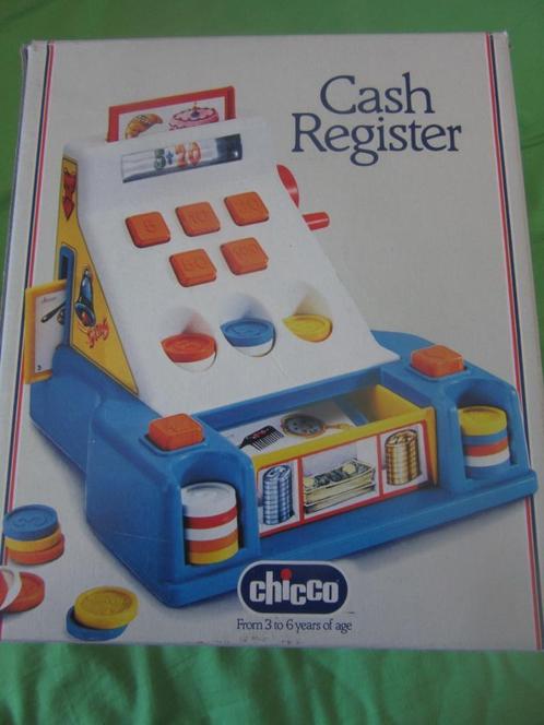 Speelgoedkassa Chicco volledig met doos in goede staat, Kinderen en Baby's, Speelgoed | Educatief en Creatief, Ophalen of Verzenden