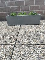 Mooie stenen bloembak met bloemen., Tuin en Terras, Ophalen, Tuin, Steen, Minder dan 30 cm