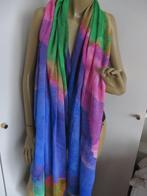 grote sjaal in PRACHTIGE kleuren, Comme neuf, ANDERE, Taille 46/48 (XL) ou plus grande, Enlèvement ou Envoi