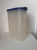 Tupperware ruimtespaarder maat 4 2.3 liter blauw groen, Huis en Inrichting, Ophalen of Verzenden, Gebruikt, Blauw, Overige typen
