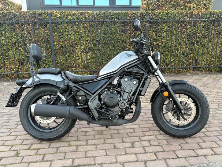 Honda CMX 500 Rebel, Motoren, Motoren | Honda, Bedrijf, Chopper, 12 t/m 35 kW, 2 cilinders, Minimaal motorrijbewijs A2, ABS, LED Verlichting
