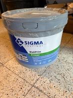 Sigma Wallprim Primer wit RAL9010, Doe-het-zelf en Bouw, Ophalen, 5 tot 10 liter, Wit, Nieuw