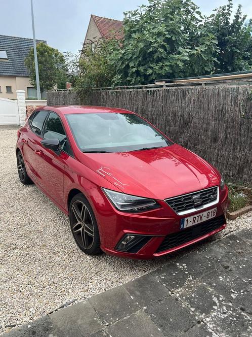 Seat Ibiza FR Edition 115Cv, Auto's, Seat, Particulier, Ibiza, Benzine, Euro 6, Stadsauto, 5 deurs, Handgeschakeld, Zwart, Leder en Stof