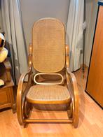 Belle chaise berçante vintage en bois, Enlèvement