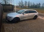 Audi A6 2014 schade aan voorbumper, Auto's, Euro 5, Leder, 5 deurs, Particulier