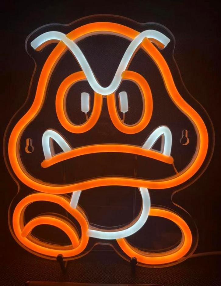 Lampe au néon Mushroom ‍, Collections, Marques & Objets publicitaires, Neuf, Table lumineuse ou lampe (néon), Enlèvement ou Envoi