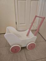Z.G.A.N. houten kinderwagen € 25,00, Enfants & Bébés, Jouets | Jouets en bois, Enlèvement ou Envoi, Comme neuf, Jouet à Pousser ou Tirer