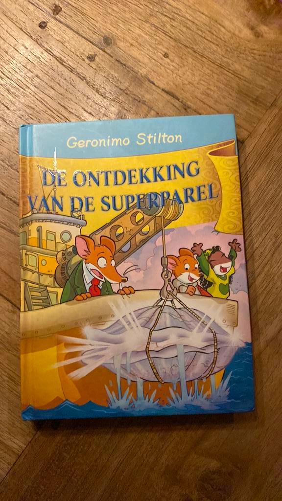 Geronimo Stilton - De ontdekking van de superparel, Livres, Livres pour enfants | Jeunesse | Moins de 10 ans, Enlèvement
