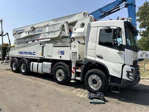 Volvo FMX 500 8x4 + SERMAC 5Z42 BETONPUMP 42m! - *108.000km*, Auto's, Vrachtwagens, Bedrijf, ABS, Achteruitrijcamera, Elektrische ramen