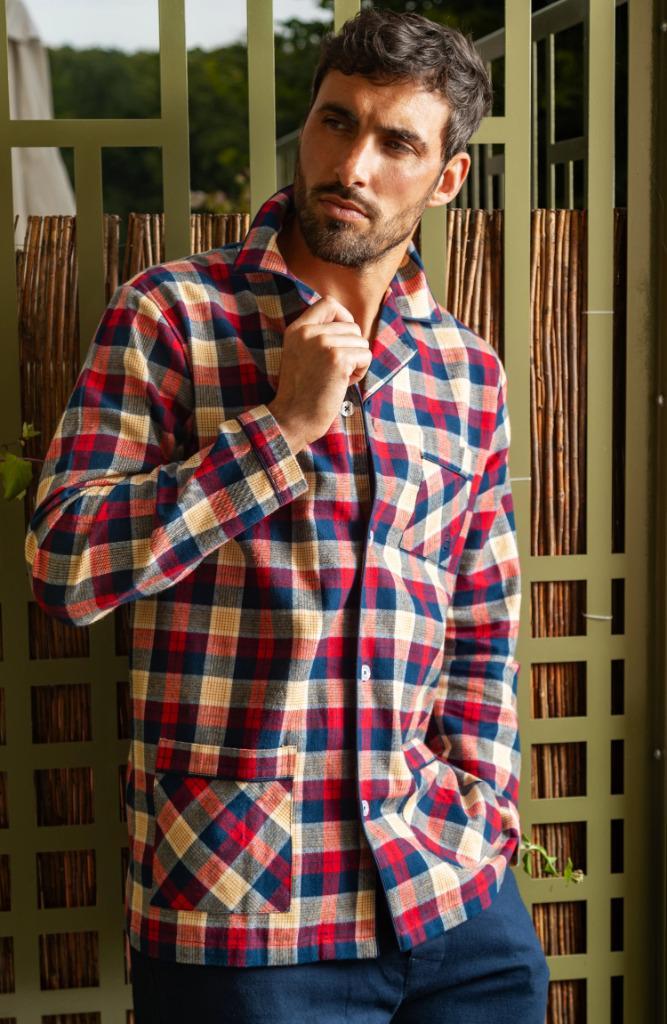 Mariner Flanellen pyjama XL (nieuw, nog in zijn verpakking), Kleding | Heren, Pyjama's, Nieuw, Maat 56/58 (XL), Ophalen of Verzenden