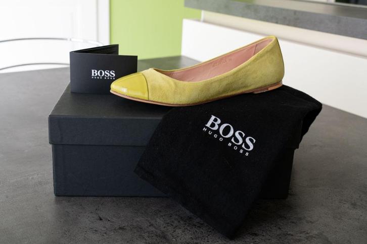Schoenen, merk Hugo Boss, maat 36, als nieuw, Kleding | Dames, Schoenen, Zo goed als nieuw, Ballerina's, Overige kleuren, Verzenden