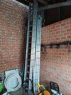 3 delige alu ladder, Doe-het-zelf en Bouw, Ladders en Trappen, Ophalen, Gebruikt, Ladder