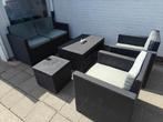 Tuinset, Tuin en Terras, Ophalen, 4 zitplaatsen, Kunststof, Gebruikt