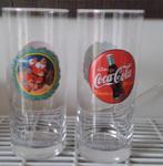 6 COCA-COLA kerstman glazen-  vraagprijs: 10 euro, Verzamelen, Ophalen of Verzenden, Zo goed als nieuw, Overige typen