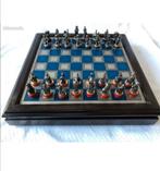 Jeu d'échec franklin Mint bataille de waterloo, Antiquités & Art