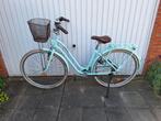 grote meisjesfiets appelblauw zeegroen, 6 versnellingen, Autres marques, Accès (extra) bas, Moins de 47 cm, Enlèvement