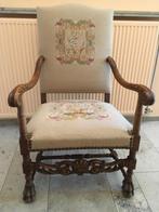 Zetel Louis XV in perfecte staat met geborduurde bekleding, Antiek en Kunst, Ophalen