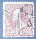 1895 Georges Washington 2ct oblitéré - port 1,50 euro, Timbres & Monnaies, Timbres | Amérique, Affranchi, Envoi, Amérique du Nord