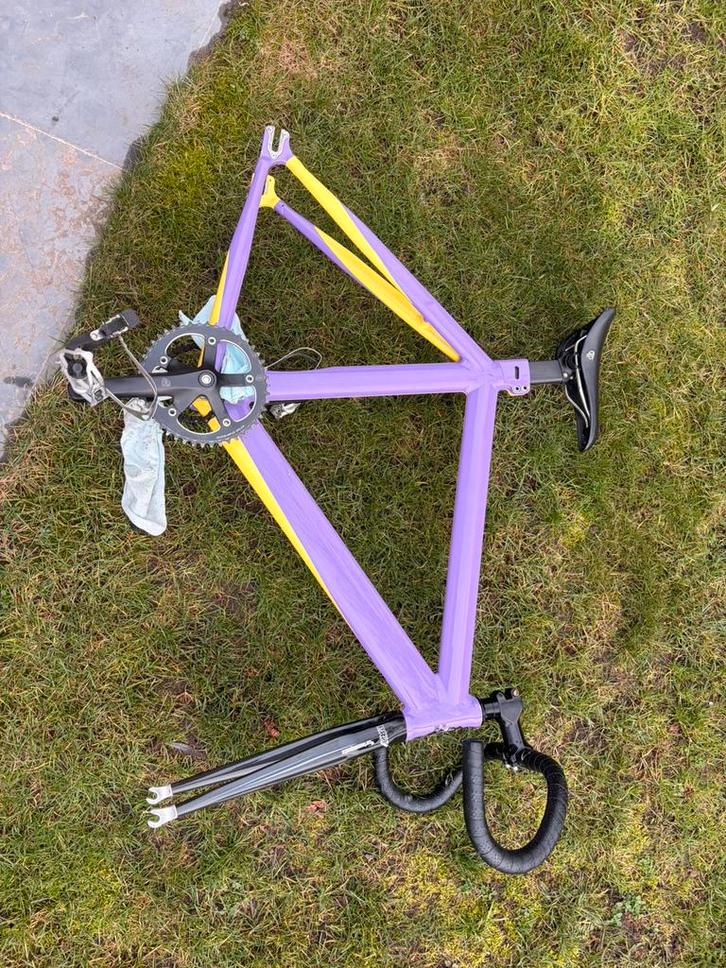 Planet X Stealth Pistefiets, Vélos & Vélomoteurs, Vélos | Hommes | Vélos de sport & Vélo de randonnée, Utilisé, Moins de 10 vitesses