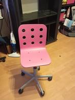 Chaise de bureau rose, Enlèvement, Utilisé, Rose, Chaise de bureau