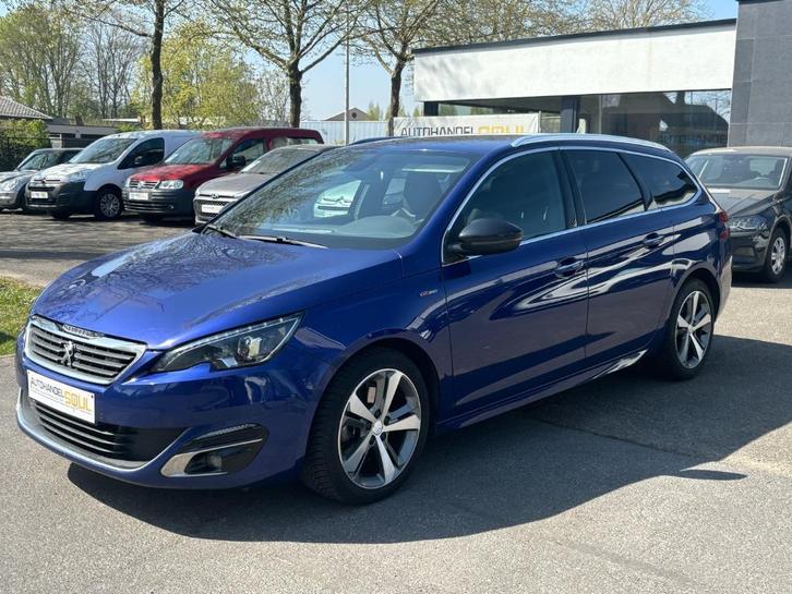 Peugeot 308 GT, 2.0, 2015, 158300km Automaat, Full, Garantie, Auto's, Peugeot, Bedrijf, Te koop, ABS, Bluetooth, Boordcomputer