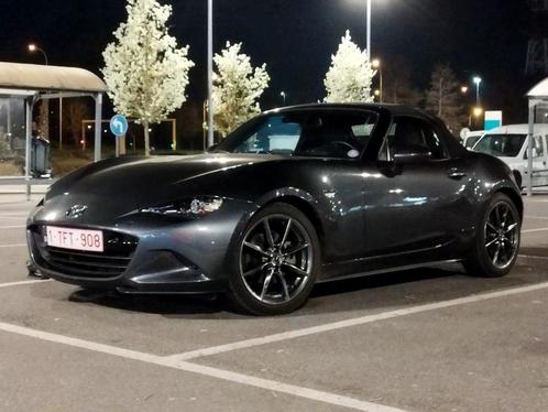 Mazda MX5 nd 2000cc 160pk 1 maniak eigenaar zie foto, Auto's, Mazda, Particulier, Lederen bekleding, Leder, Ophalen