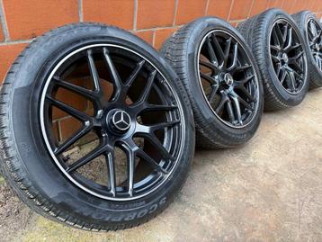 21 inch AMG velgen - breedset beschikbaar voor biedingen