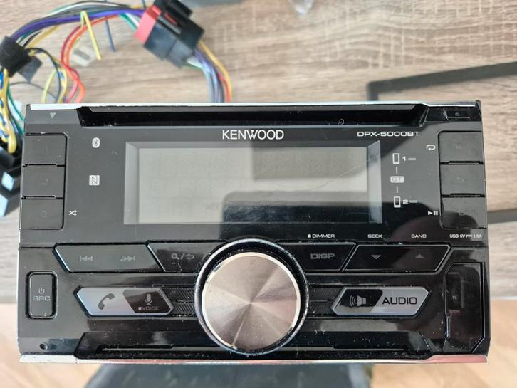 KENWOOD DPX-5000BT bluetooth CD, Auto diversen, Autoradio's, Zo goed als nieuw, Ophalen