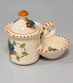 Zeldzame antieke vintage jam- of honingpot keramiek pot, Ophalen of Verzenden