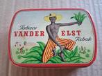 oude tabaksdoos VANDER ELST...in blik.., Verzamelen, Merken en Reclamevoorwerpen, Ophalen of Verzenden, Gebruikt, Reclamebord