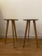 4 Tabourets hauts, Enlèvement, Utilisé, Bois