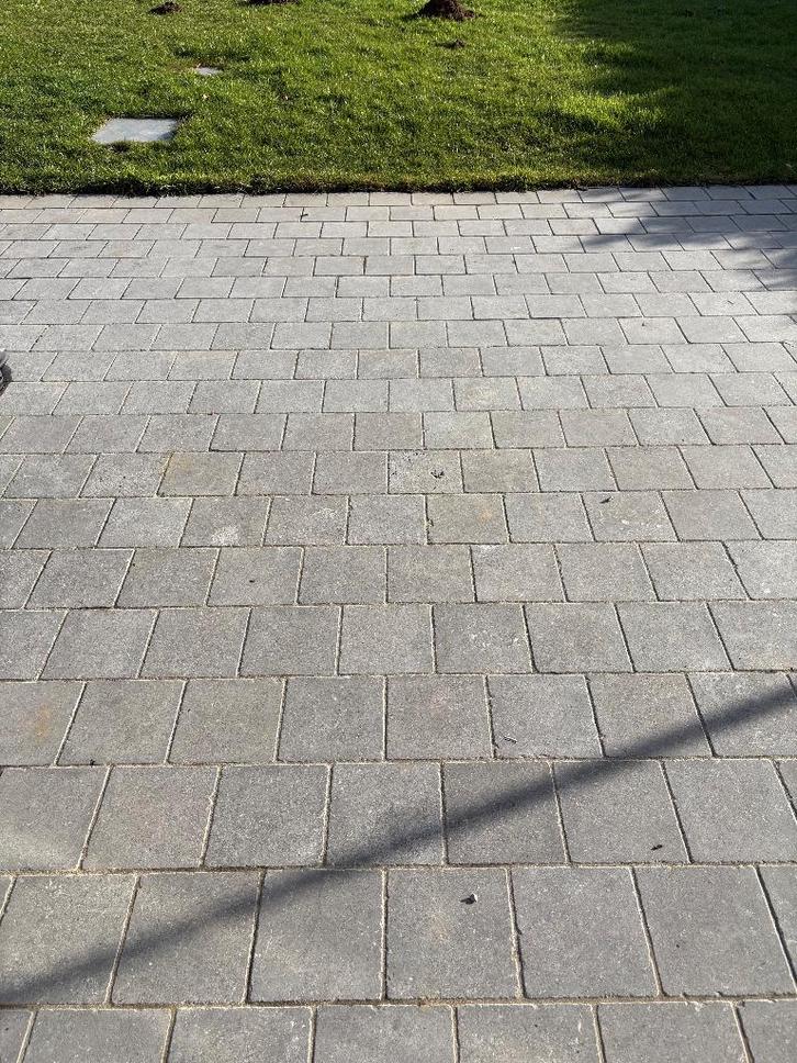 Terrasse en pierre bleue, Jardin & Terrasse, Terrasses, Utilisé, Autres matériaux, Enlèvement